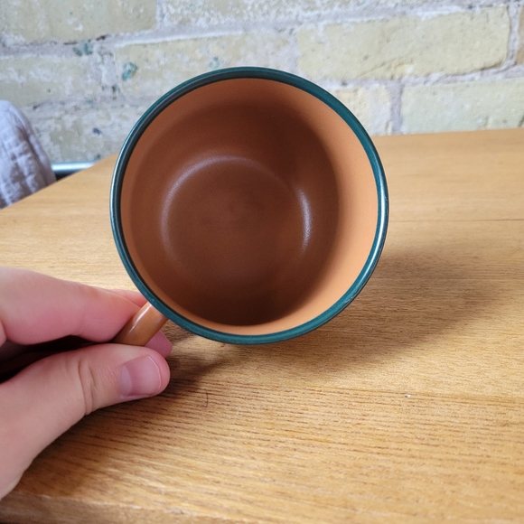 Vintage Newcor Adobe Emerald Stoneware Mug, 10oz - Picture 3 of 4
